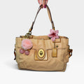 Y2K-era peyton leather carryall shoulder bag